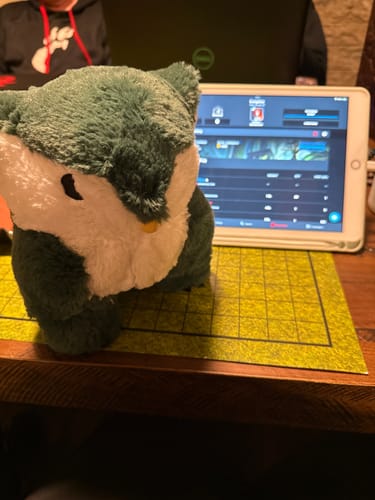 Customer photo review of Owlbear Plush