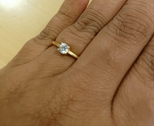 Customer photo review of Golden Magnificent Ring
