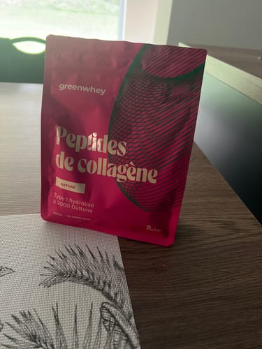 Customer photo review of Peptides de Collagène PEPTAN®