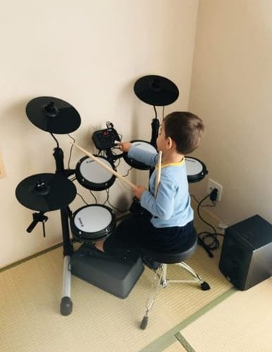 Customer photo review of Donner DED-80 4ドラム3シンバル 電子ドラム