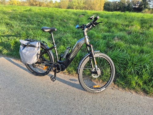 Customer photo review of Lankeleisi MG600 Lite 250W 27.5" Electric Trekking Bike 720Wh SUV E-bike with Torque Sensor 36V 20Ah Battery