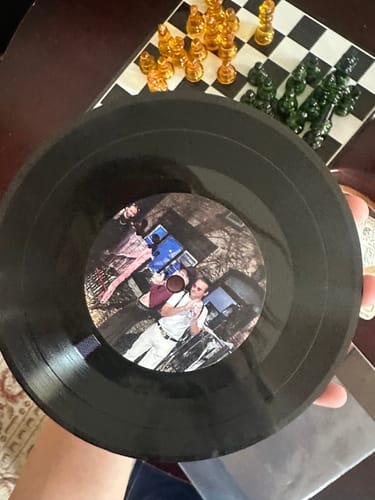 Customer photo review of Custom Vinyl Records