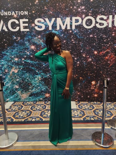 Customer photo review of Avyan Maxi Dress - Green