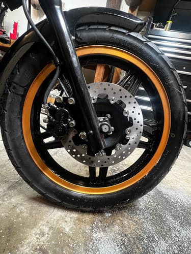 Customer photo review of Front Sintered Metal Brake Pad Set 29-3603