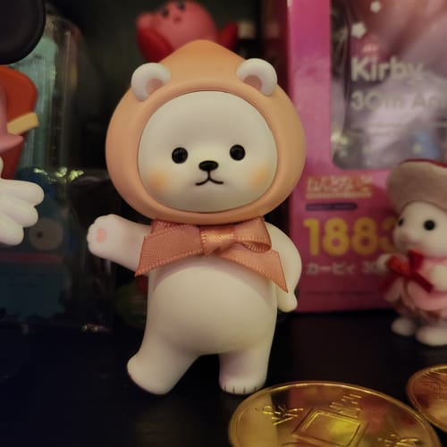 Customer photo review of Mini Popea White Bear Limited Figure