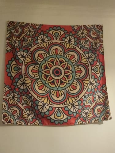 Customer photo review of Kişiye Özel Duvar Örtüsü