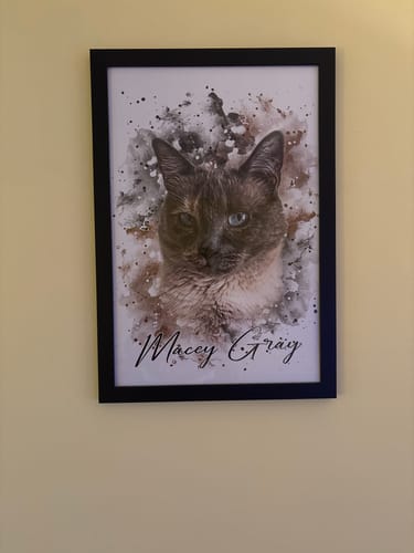 undefined review of Your Cat as Watercolor Portrait image 1 out of 1