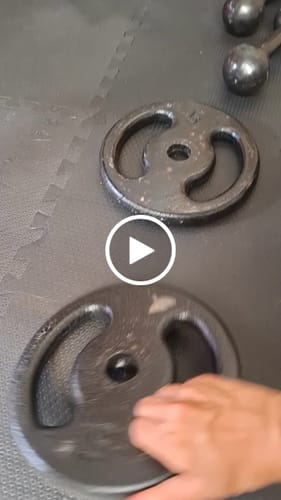 Customer video review of Anilha Pintada Furo 31mm