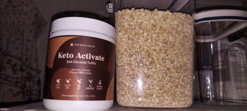 Customer photo review of Keto Activate Dark Chocolate Truffle