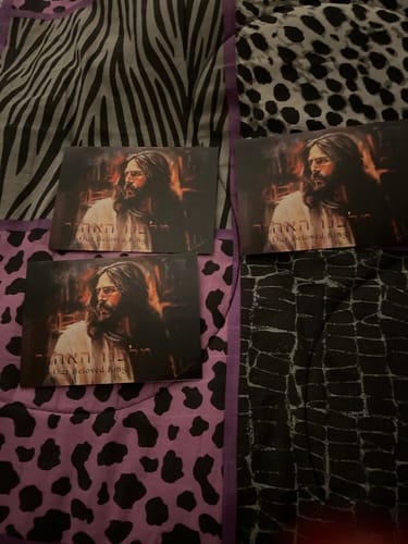 Customer photo review of "Our Beloved King" Greeting Card