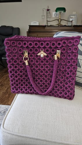 Deborah G. review of CrochetPark™ Garden Bee Crochet Bag Kit image 1 out of 1