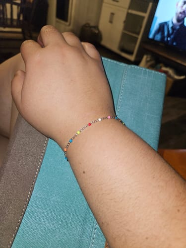 Customer photo review of Create Your Forever Jewelry with Pretty Pickie | Book Now ✨