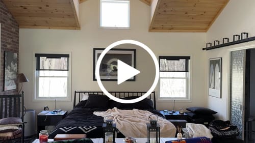 Customer video review of SmartWings Motorized Light Filtering Solar Shades 1%/3%/5% Openness Aventus