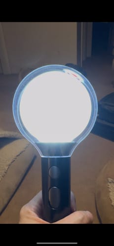 Customer photo review of BTS OFFICIAL LIGHT STICK MAP OF THE SOUL Special Edition
