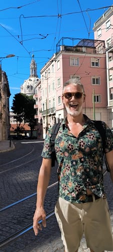 Customer photo review of Chemise hawaïenne en coton vert à manches courtes pour hommes, imprimé floral vintage