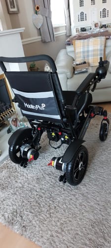 Customer photo review of MobilityPlus+ Ultra-Light RangerXL Folding Electric Wheelchair