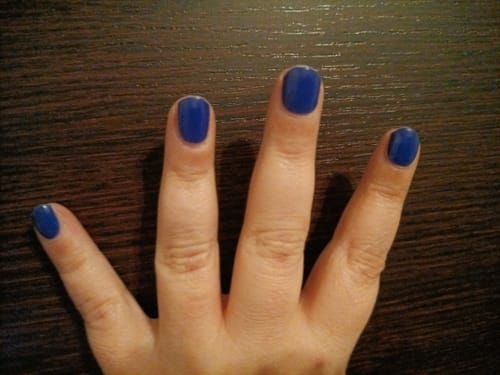 Kundenbewertung mit Foto zu UV Gel: Royal Curtsy
