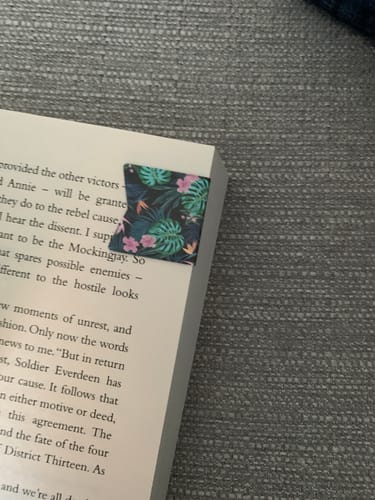 Customer photo review of Exotic Bookmarks Pack