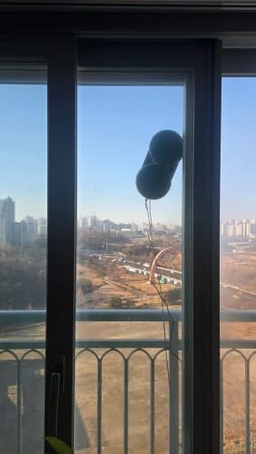 Customer photo review of Fensterputzroboter Pro 2.0