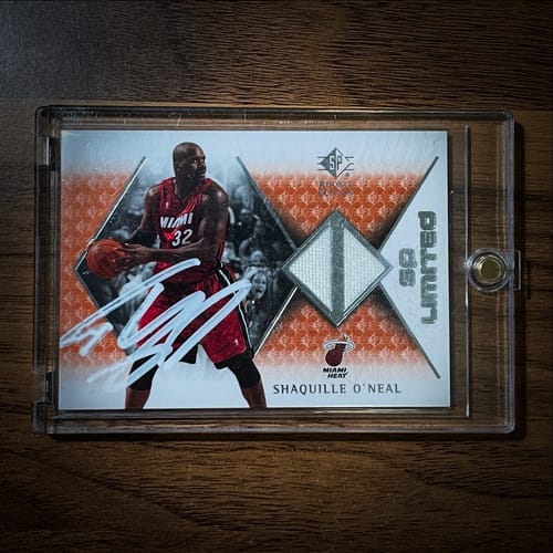 Customer photo review of Shaquille O'Neal Autograph Signing