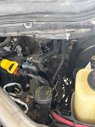 Customer photo review of SPE Motorsport 6.7L Powerstroke CCV Reroute Kit