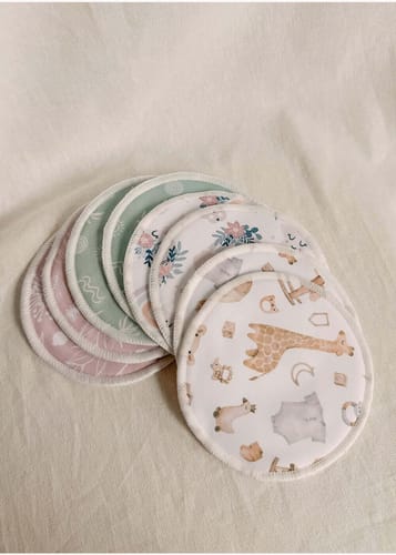 Customer photo review of Lovemère Bamboo Washable Nursing Breast Pads