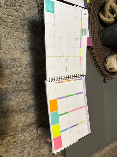 Customer photo review of 2025 Project Planner, Midnight