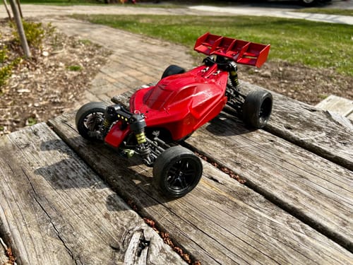 Customer photo review of Adjustable Steering Link Spare Part for RC Car ROG1 and X12S