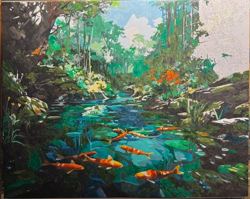 Customer photo review of Koi Jungle