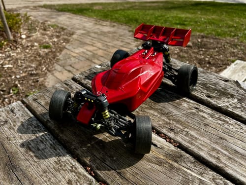 Customer photo review of Vehicle Tail Wing For X12S Buggy