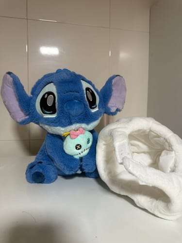 Customer photo review of Stitch Hug Bag - Ton Ami Doux Qui Devient un Petit Sac 🧸🎒