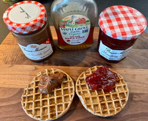 Customer photo review of Protein Waffles At Home (5x 8-packs)