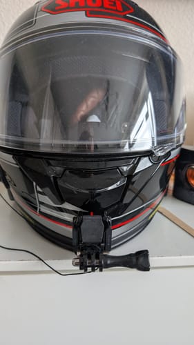 Customer photo review of Shoei GT-AIR 2 Camera Mount