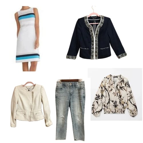 Customer photo review of White House Black Market Women's Secondhand Wholesale Clothing