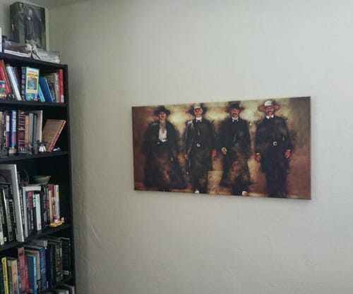 Customer photo review of Tombstone Canvas Set