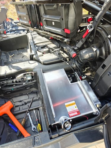 Customer photo review of RPM Pro R, Turbo R, Pro XP 4 Seat 4.5 Gallon Auxiliary Fuel Tank