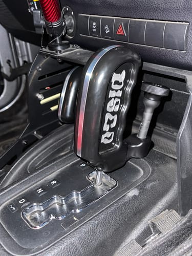 Customer photo review of Jeep JK Shifter Package