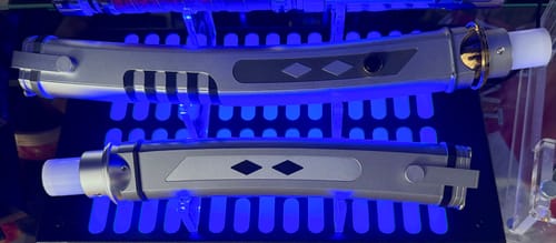 Customer photo review of Combat Saber - Model Ahsoka Rebels 1 & 2 Bundle