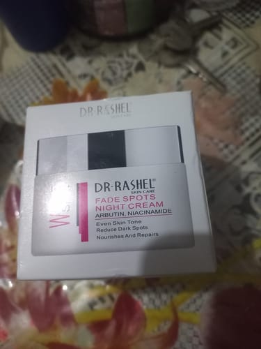 Customer photo review of Dr.Rashel White Skin Fade Spots Night Cream