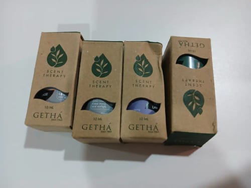 Customer photo review of Getha 4 in 1 Essential Oil Set