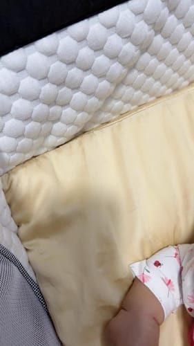 Customer photo review of Getha Baby Latex Pillow Case - TENCEL™ Nano Silver Fabric