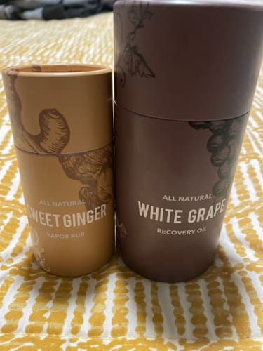 Customer photo review of White Grape Recovery Oil