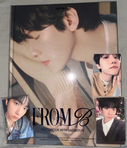 Customer photo review of BAEKHYUN - FROM B PHOTOBOOK A VER