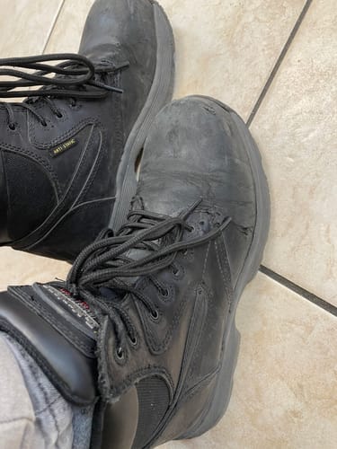 Customer photo review of Dr Martens Corvid Composite Lace up Safety Boot S1 Black
