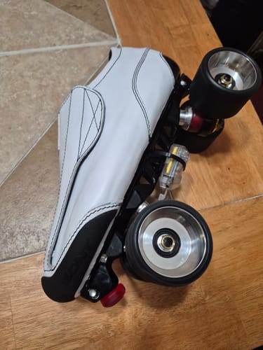 Customer photo review of Envy Carbon Jam and Speed Skate Boots