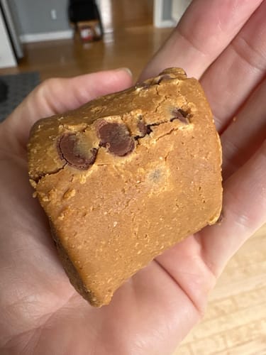 Customer photo review of Peanut Butter Chocolate Chip Truffle- 6 Truffles