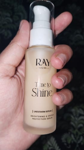 Customer photo review of Time To Shine (Under Arm Serum)
