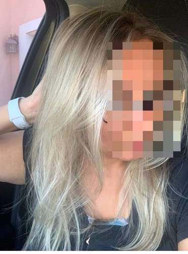 Customer photo review of BrushX 5-in-1 Ionic Hair Styler Pro