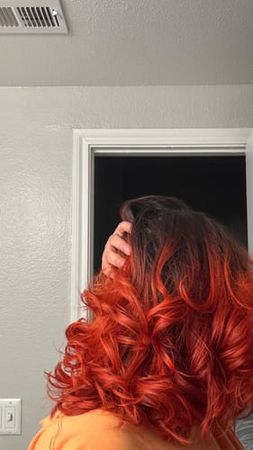 Customer photo review of BrushX 5-in-1 Ionic Hair Styler Pro