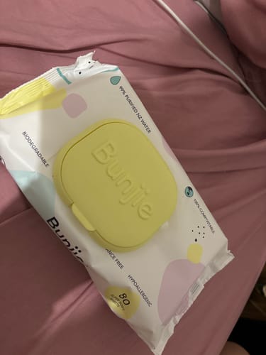 Customer photo review of Probiotic Baby Wipes